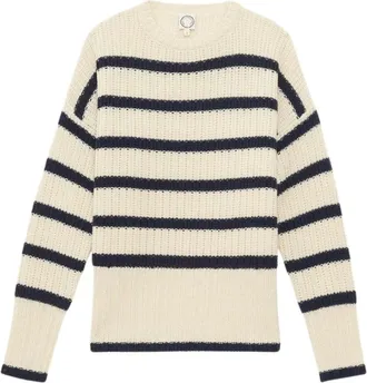 Ines De La Fressange Donna, Maglie, Beige, XS, new