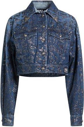 Versace COATS & JACKETS - Denim outerwear on YOOX.COM