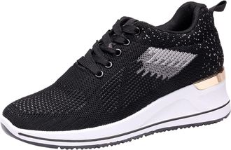 Generic Womens Orthopedic Running Trainers Ladies Wide Fit Lightweight Sneakers Shoes Outdoor Leisure Trainer Women Fitness Shoes Casual Running Mesh Sport Br