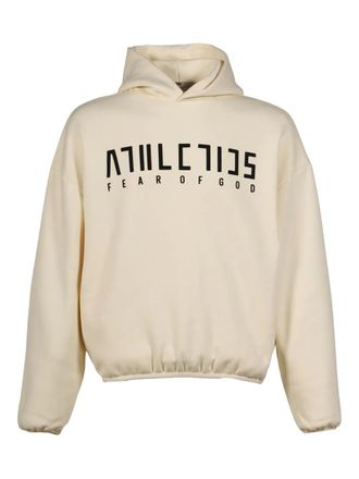 Fear of God x Adidas FEAR OF GOD Athletics Felpa in cotone con cappuccio - Toni neutri