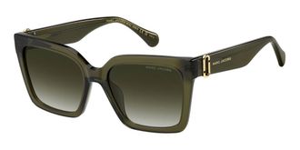 Marc Jacobs MARC 926/G/S Asian Fit 1ED/9K Womens Sunglasses Green Size 55