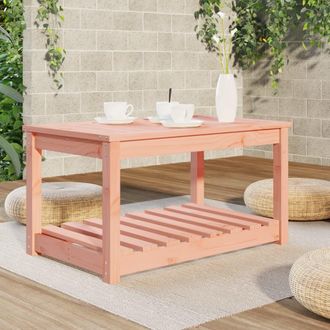 vidaXL Mesa De Jard&iacute;n Madera Maciza Abeto De Douglas 82,5x50,5x45 Cm Vidaxl