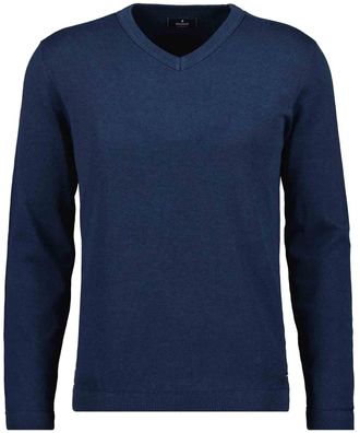 Ragman Longpullover RAGMAN, Herren, Gr. XLT, blau (marineblau), 100% Baumwolle, Pullover Longpullover