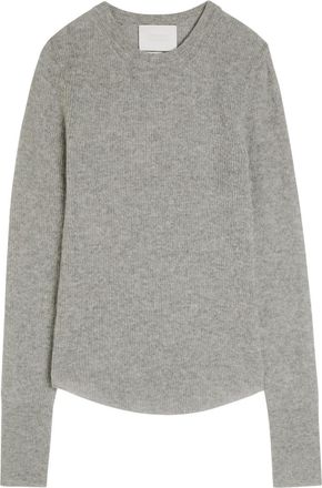 Citizens Of Humanity Citizens OF Humanity Alessia Melange Wool and Cashmere-blend top - Dark Grey - S (UK8-10 / S)