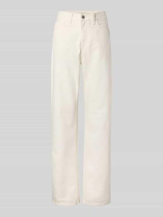 Carhartt Work in Progress Straight Fit Jeans aus reiner Baumwolle Modell Noxon in Weiss, Gr&ouml;&szlig;e 26