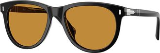 Persol PO3408S 95/53 Mens Sunglasses Black Size 53