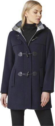 Junge Marineblauwe Duffelcoat - Dames - Mantel - Blauw - 2XL - Jassen