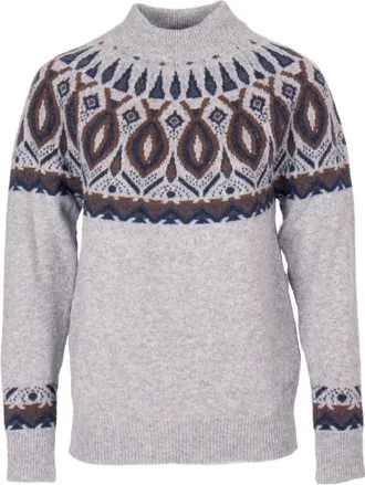 S&auml;tila Sand&ouml; Sweater Wollpullover f&uuml;r Damen | grau