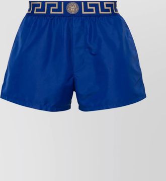 Versace greca border swim shorts