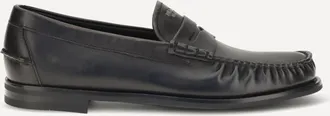 Prada Vintage leather Loafers Male 10.5
