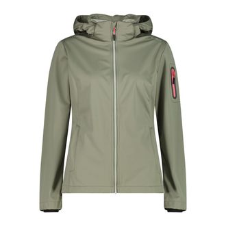 F.lli Campagnolo Softshelljacke CMP, Damen, Gr. 34, avocado, Softshell, Obermaterial: 100% Polyester. Futter: 100% Polyester, hoch geschlossener Ausschnitt, eingefasst