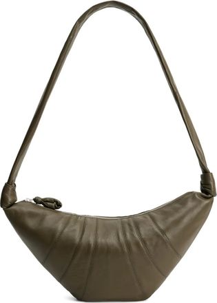 Christophe Lemaire Borsa a spalla Croissant media - Verde