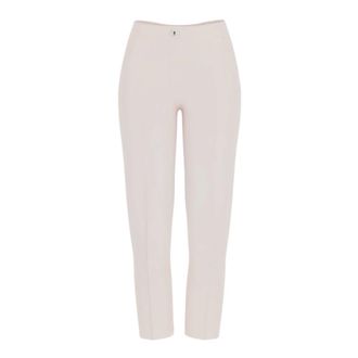 Guess Slim-fit Trousers, female, Beige, XL, Taupe Chino Trousers Becky Straight Fit