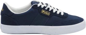 Ralph Lauren Canvas Sneakers - Dames - Sneakers - Blauw - 40 EU - Su&egrave;de - Schoenen
