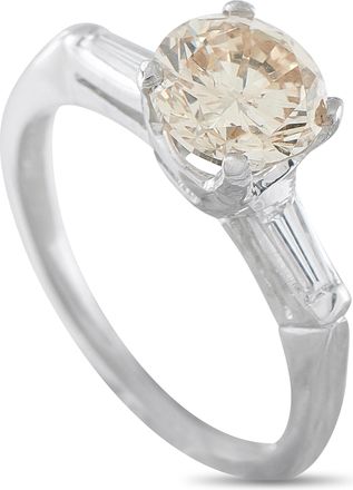 Luxury Bazaar Platinum 2.00ct Diamond Ring MF21-072826
