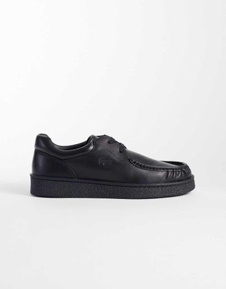Lacoste Claylow scarpe nere-Nero