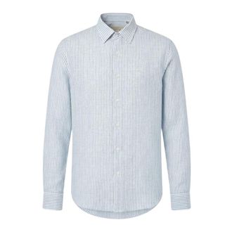 Michael Kors Casual Shirts, male, Blue, Size: XL Camicia