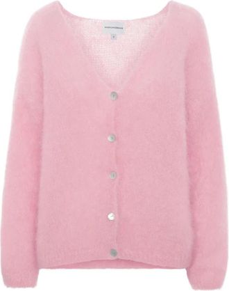 Americandreams Cornelia LS Cardigan - Dames - Vesten - Roze - XL - Wol - Truien & Vesten