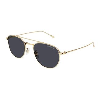 Montblanc MB0211S 001 Gold/Grey