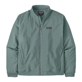 Patagonia Isthmus Deck Jacket - Heren - Windbreakers - Blauw - M - Leer - Fitness