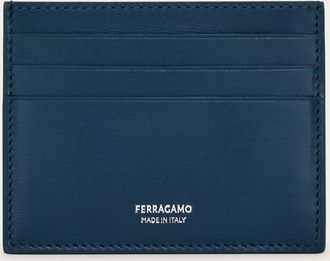 Ferragamo Men Credit card holder Blue