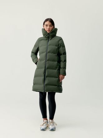 Born Jacket Coat Kaki Leaft