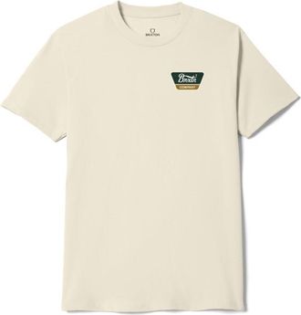 Brixton Linwood S/S Standard T-Shirt f&uuml;r Herren | beige