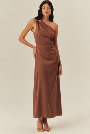 Exquise Zariah Maxi Dress in Brown at Nordstrom, Size X-Small