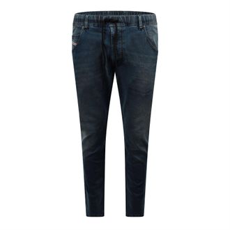 Diesel Mens Diesel Krooley Ne Sweat Tapered Jeans in Blue Denim
