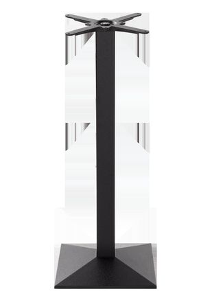 Netfurniture Black cast iron pyramid table base - Medium 1050 mm