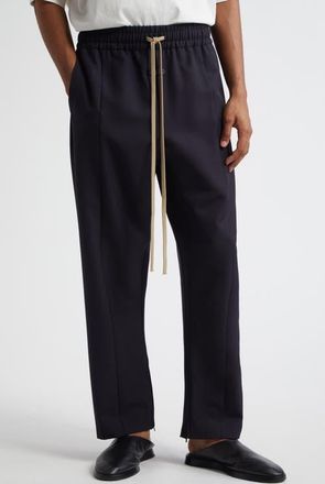 Fear of God Center Seam Track Pants in Navy at Nordstrom, Size X-Large