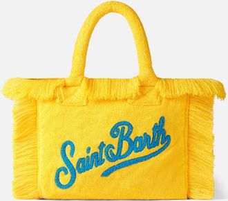 MC2 Saint Barth Colette Yellow Terry Handbag