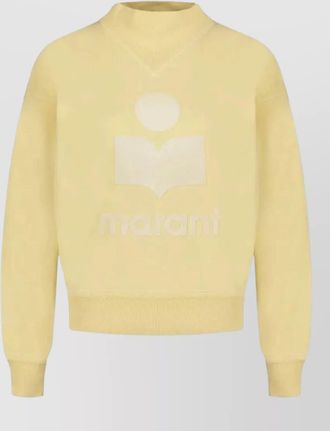 Isabel Marant logo-print high-neck sweatshirt
