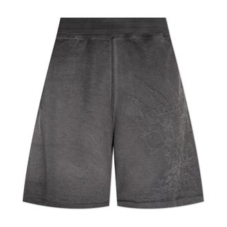 Diesel Casual Shorts, male, Gray, Size: 3XL P-Rawcrow Shorts