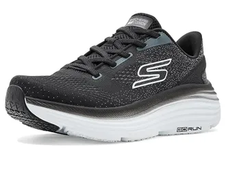 Skechers Max Cushioning Endeavour Kauska Mens Shoes Black/White : 10.5 4E - Extra Wide, Textile