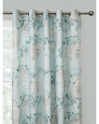 Dreams & Drapes Wisteria Pair of Eyelet Curtains