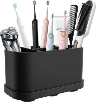 OEM Caja De Almacenamiento Para Ba&ntilde;o, Estante Para Maquinillas De Afeitar, Pasta De Dientes, Limpiador Facial, Organizador De Escritorio Multifuncional Co