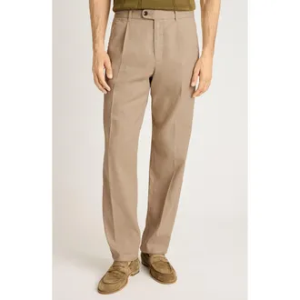 Bonobos Coastal Linen Blend Pants in Khaki at Nordstrom, Size 32 X 30