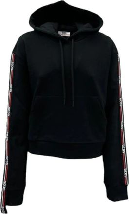 GCDS Hoodie - Dames - Hoodies - Zwart - XS - Hoodies & sweatvesten