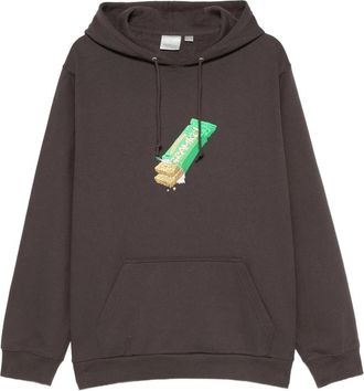 Gramicci Granola Hooded Sweatshirt - Heren - Hoodies - Bruin - S - Katoen - Hoodies & sweatvesten