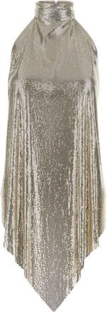 Stella McCartney Silver Halter Neck Top