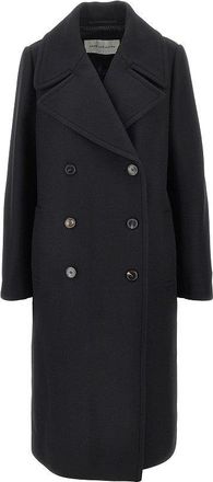 Dries Van Noten Double-breasted long coat Woman 36