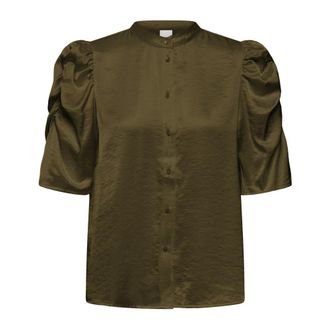 Ichi Ichi - Blouses & Hemden - Dames - Blouses & Shirts - Groen - Maat: S