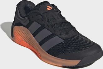 adidas Trainingsschuh ADIDAS PERFORMANCE DROPSET 4 TRAINING, Herren, Gr. 42,5, core schwarz, aurora onix, lucid orange, Textil, Schuhe Trainingsschuh