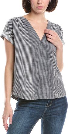 Michael Stars Claire Split Neck Top