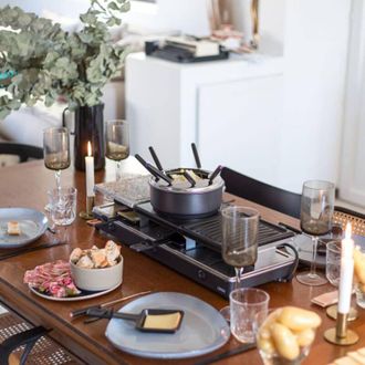 Livoo Set Raclette + Fondue 12 Personas 1650w - Doc234 - Livoo