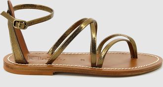 K.Jacques Sandales Epicure Cuir Metyl Bronze
