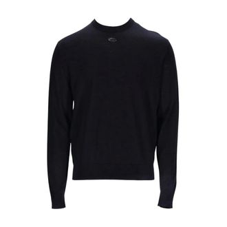 Diesel Round-neck Knitwear, male, Black, Size: S K-Garth Sweater