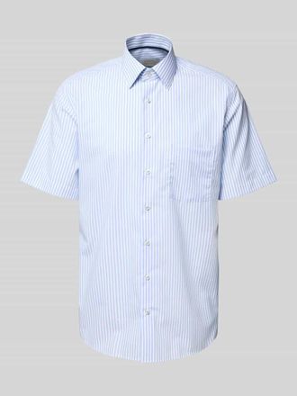 Eterna Modern Fit Business-Hemd mit 1/2-Arm in Bleu, Größe 40