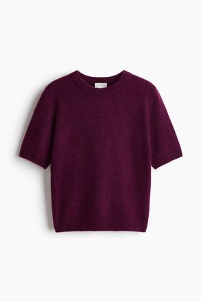H&M Feinstrickpullover - Pflaumenlila